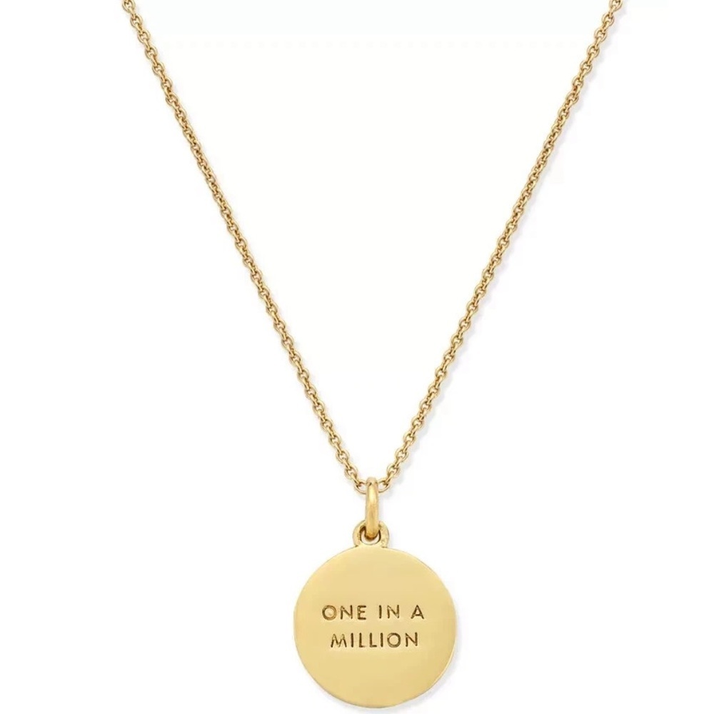 Kate Spade New York Initial Pendant Necklace G gold - Picture 2 of 2